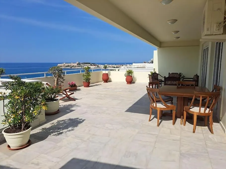Apartment Seaview Flora'S Luxury Apartment-300Meters From The Beach Rethymno