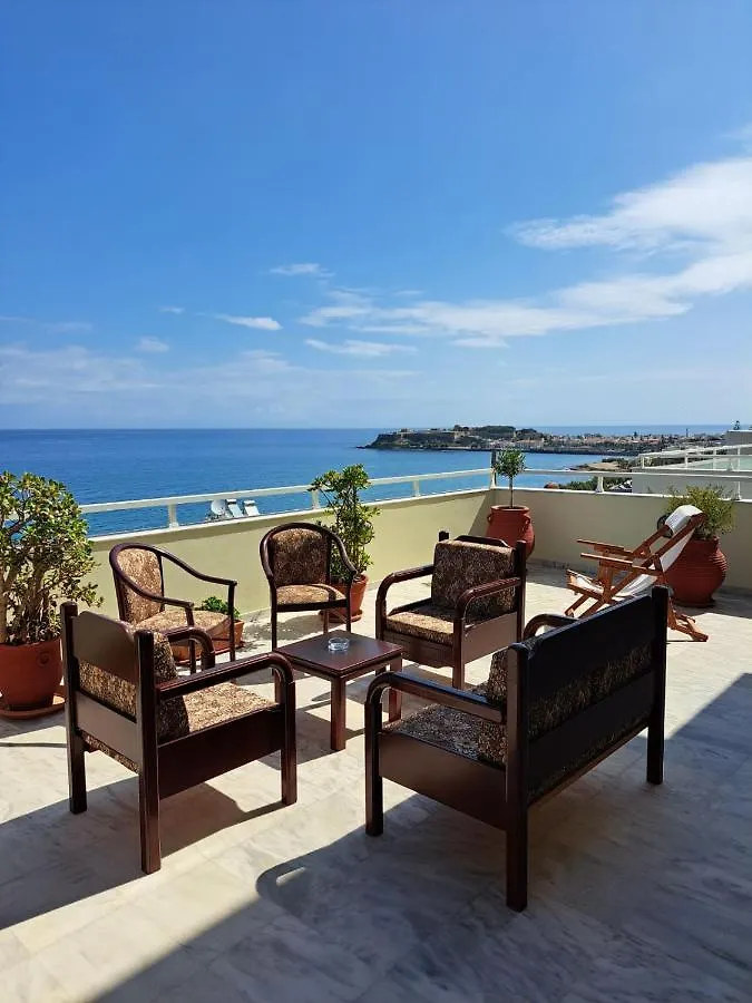 Seaview Flora'S Luxury Apartment-300Meters From The Beach Rethymno  Rethymno (Crete)