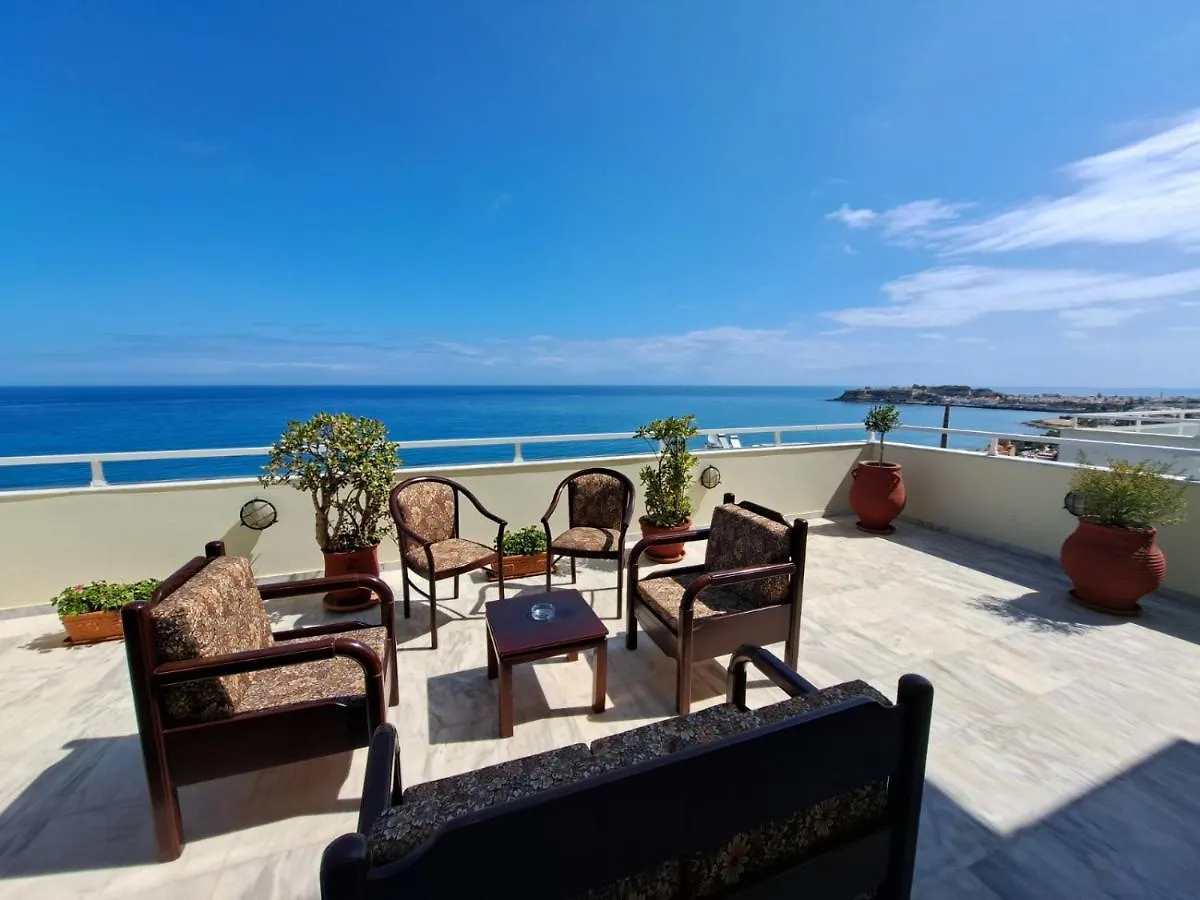 Seaview Flora'S Luxury Apartment-300Meters From The Beach Rethymno  Apartment