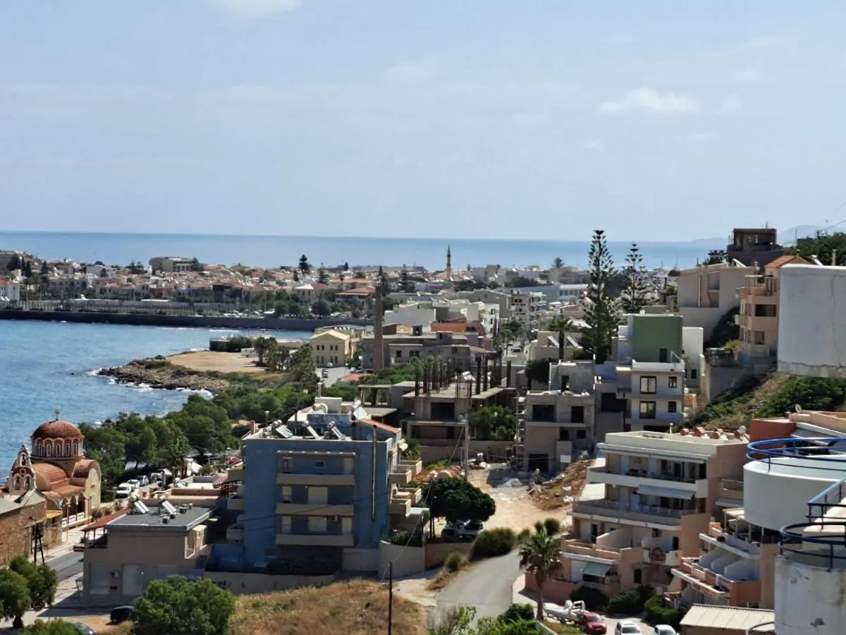 Seaview Flora'S Luxury Apartment-300Meters From The Beach Rethymno  Rethymno (Crete)