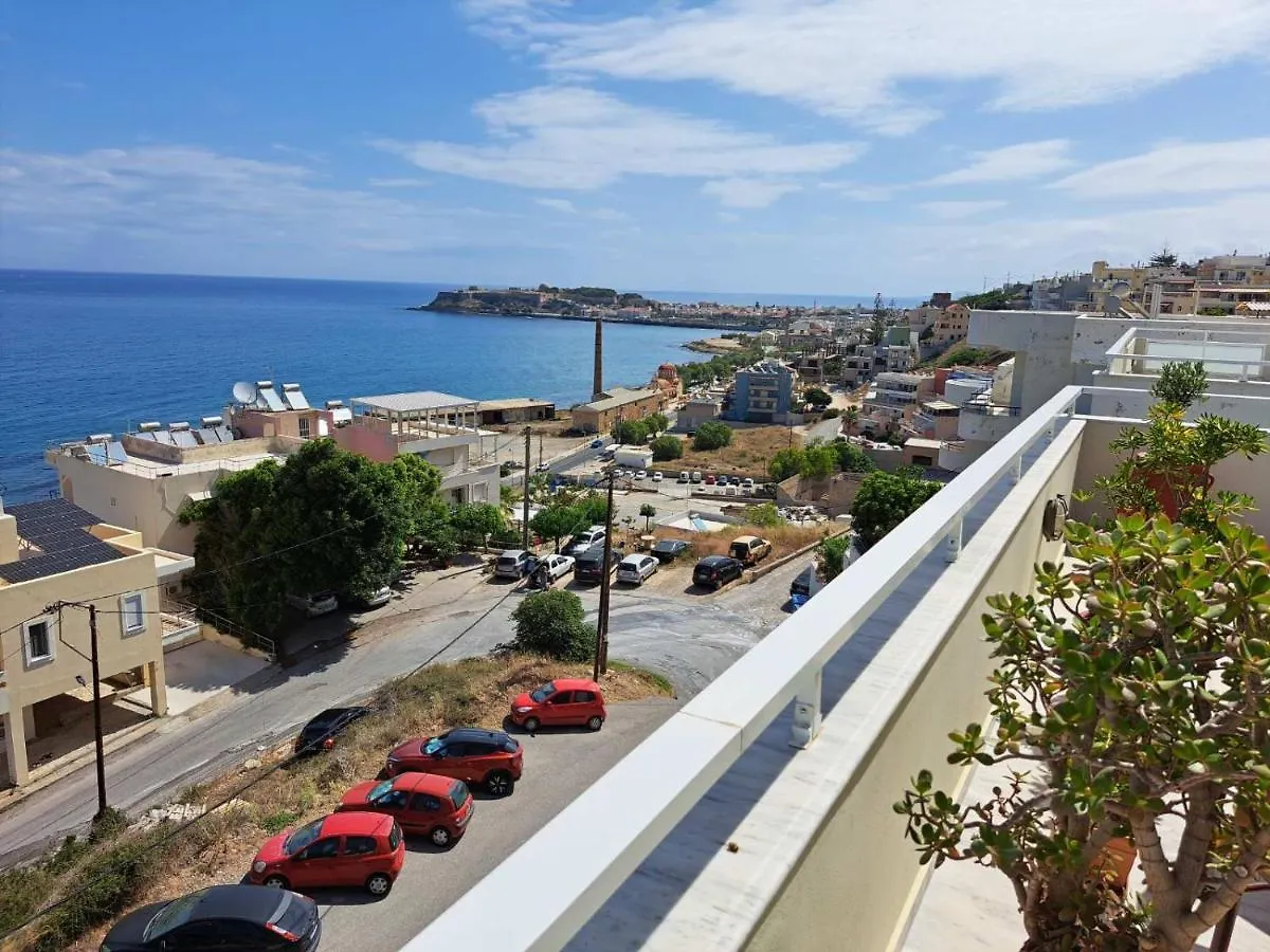 Seaview Flora'S Luxury Apartment-300Meters From The Beach Rethymno