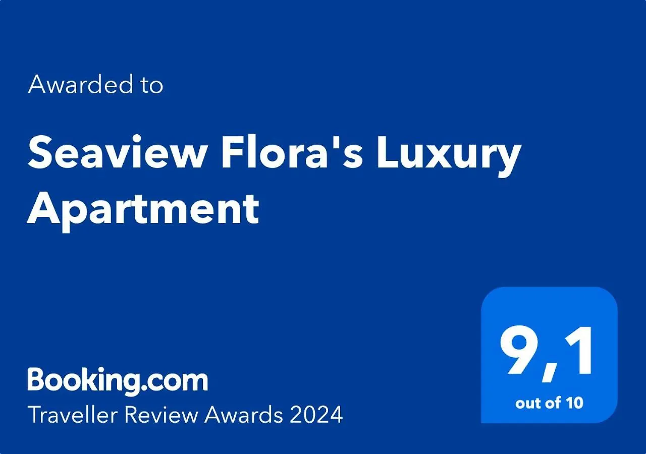Apartment Seaview Flora'S Luxury Apartment-300Meters From The Beach Rethymno