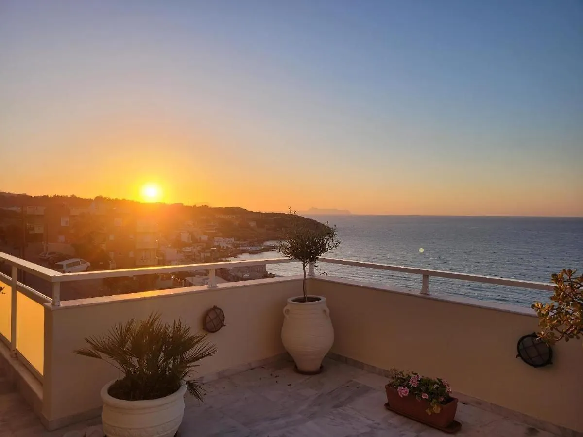 Seaview Flora'S Luxury Apartment-300Meters From The Beach Rethymno